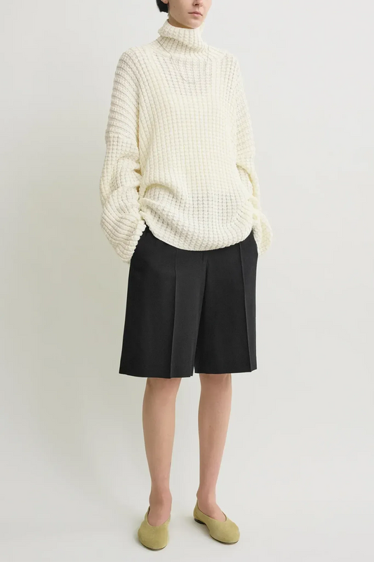 Shorts Wide Fluid in Black