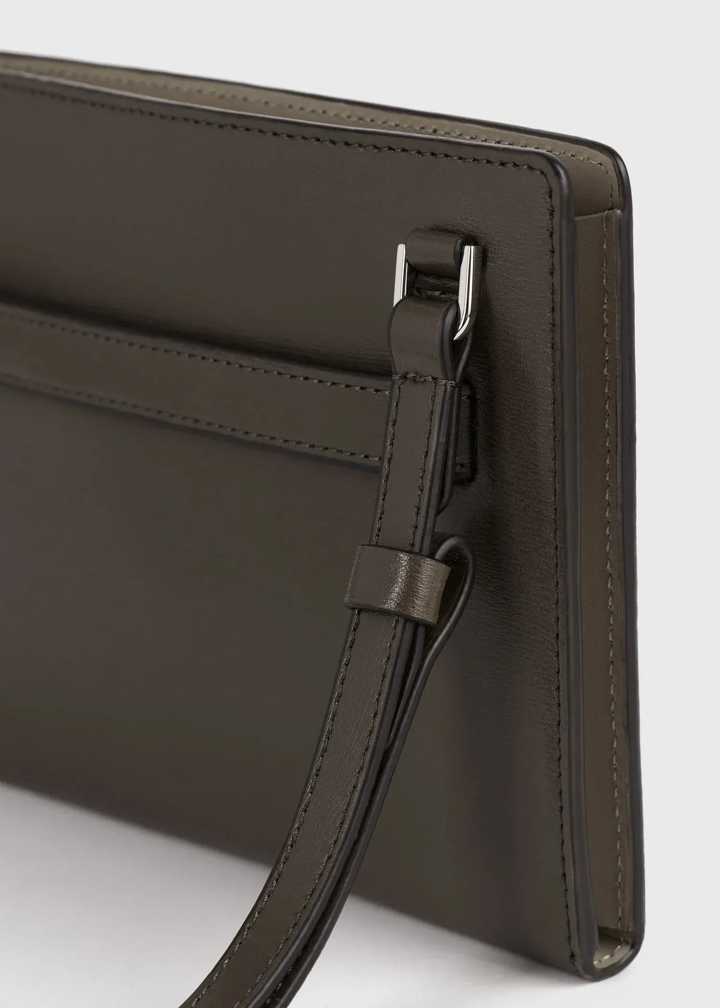 Tasche Belted Leather Cross-Body in Bark