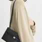 Tasche Belted Leather Cross-Body in Black