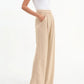 Hose Marbeau Wide Leg in Stone Khaki