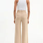 Hose Marbeau Wide Leg in Stone Khaki