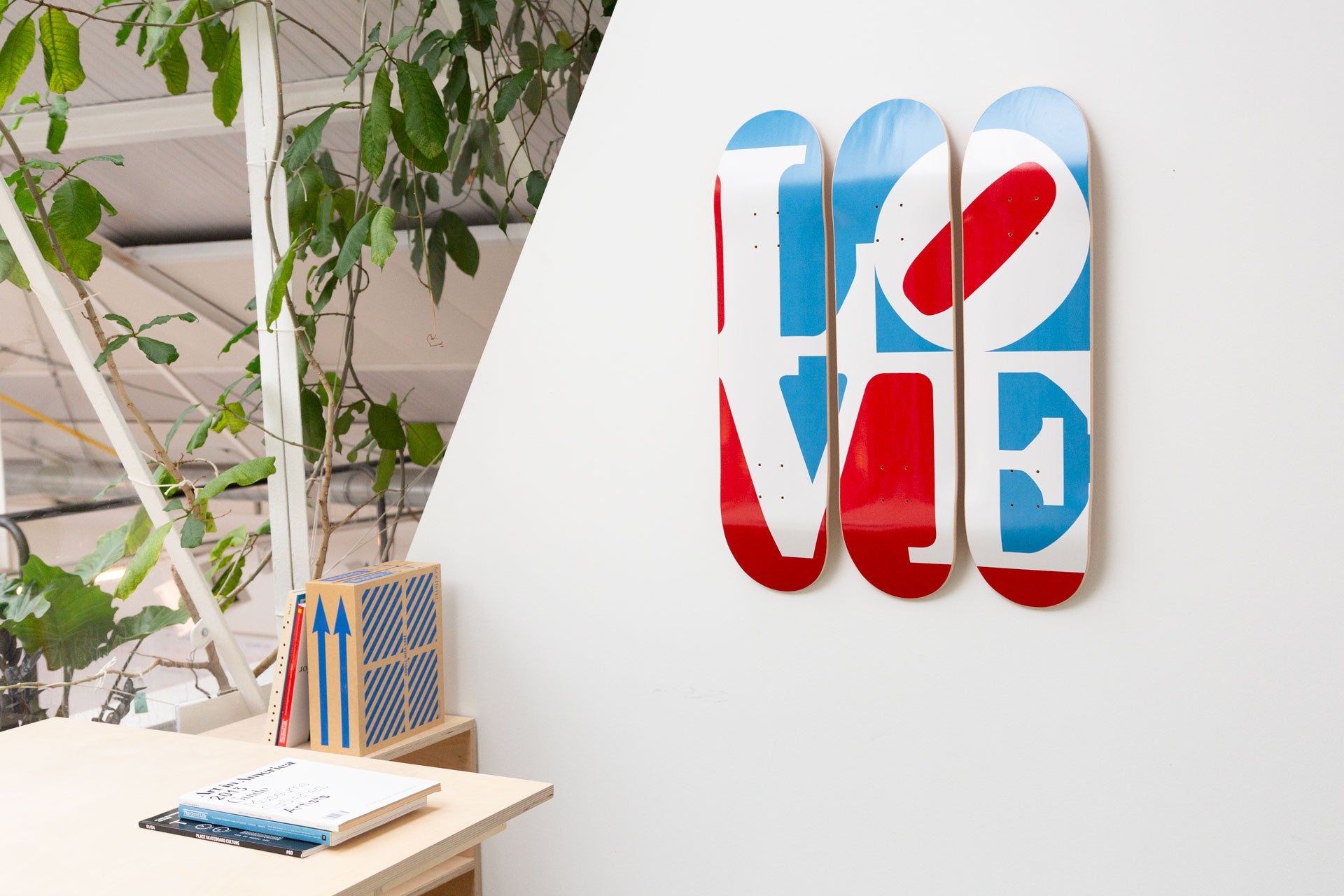 Wall Art Board 80x20cm THE SKATEROOM für Damen