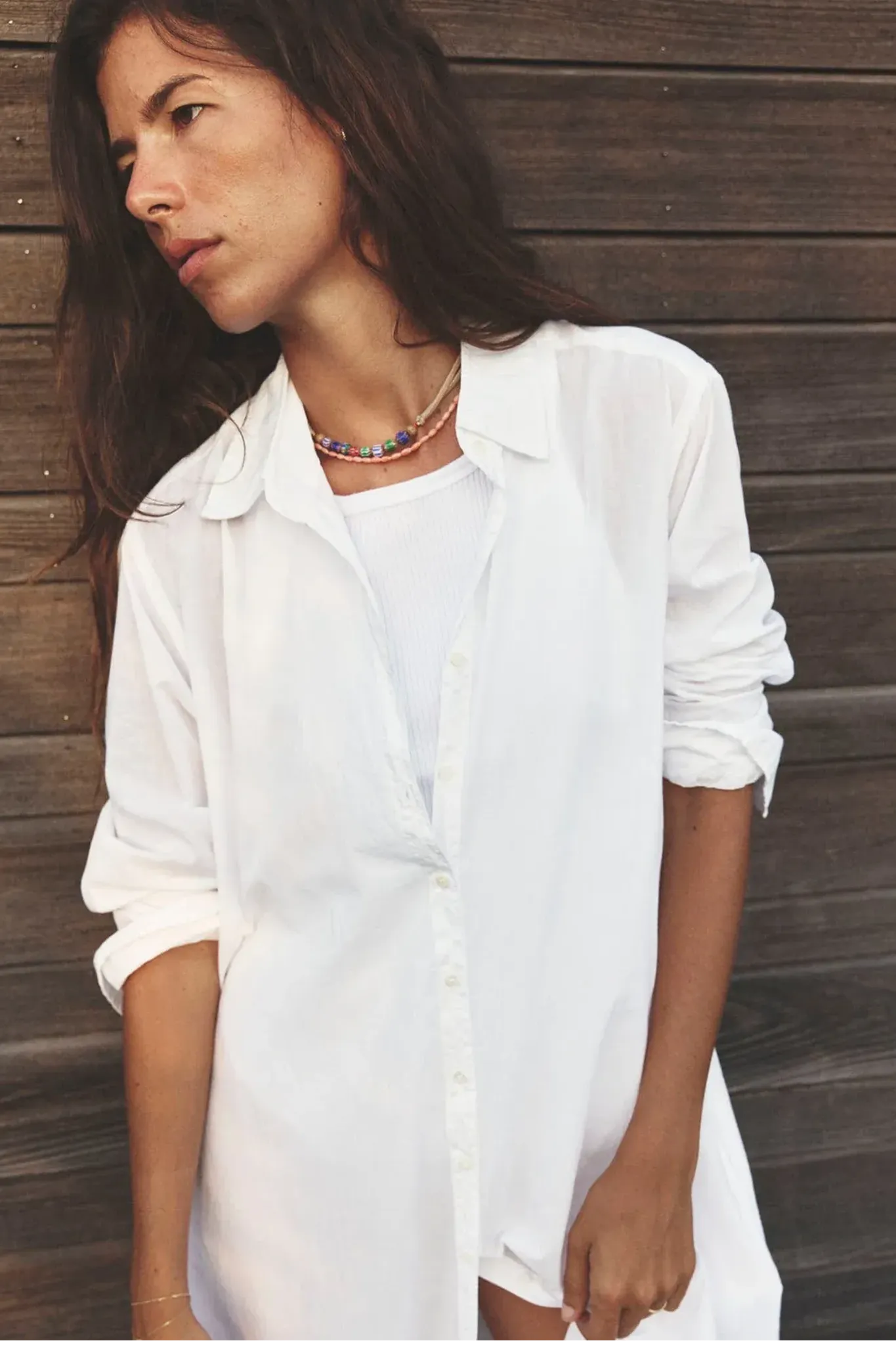 Kleid Boden in White