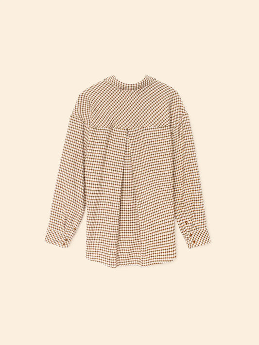 Shirt Jordy in Natural Check