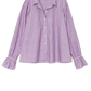 Shirt Hayven in Violet Rouge Stripe