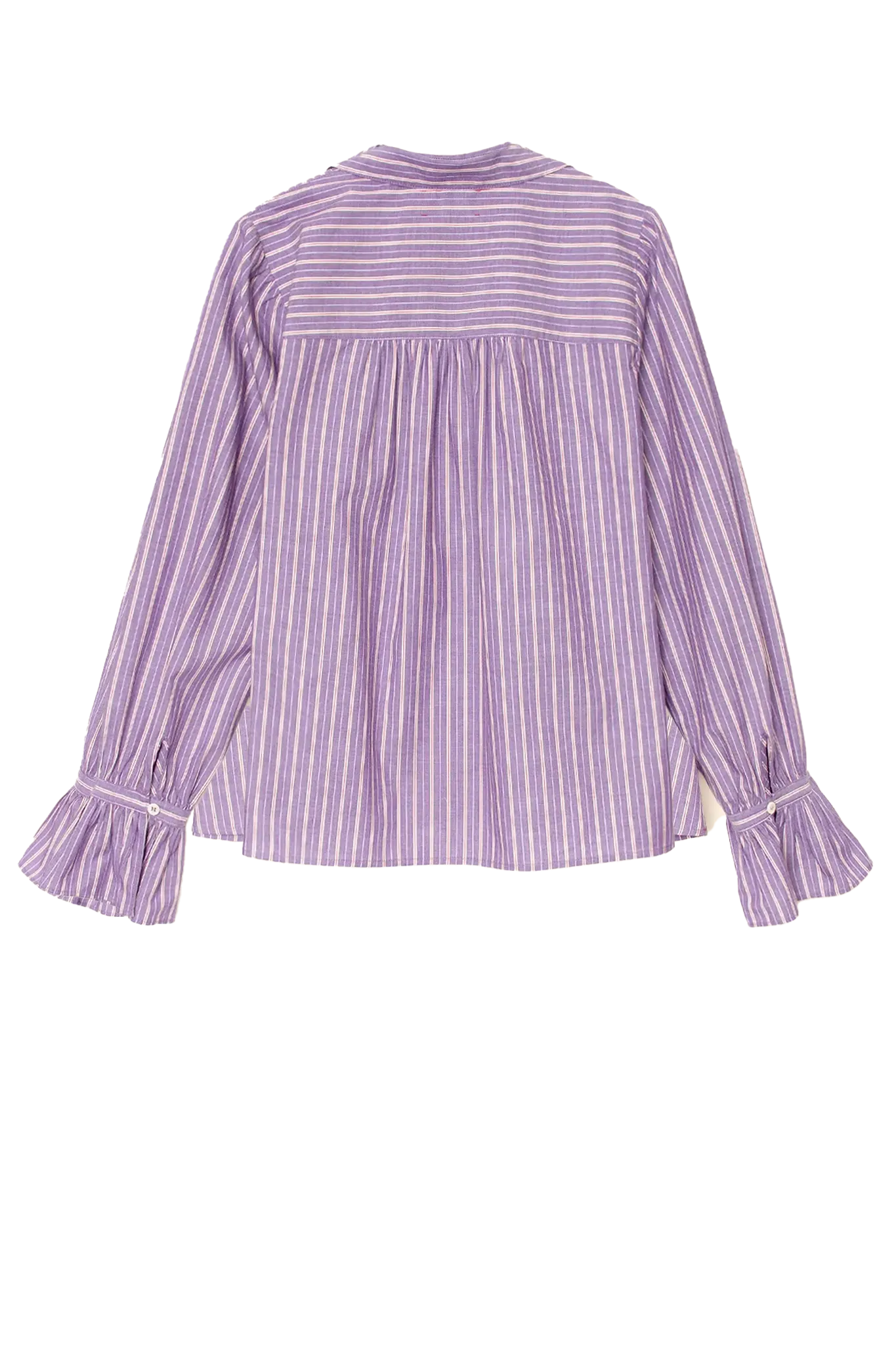 Shirt Hayven in Violet Rouge Stripe