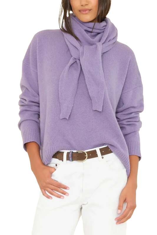 Pullover Lela in Chalk Violet
